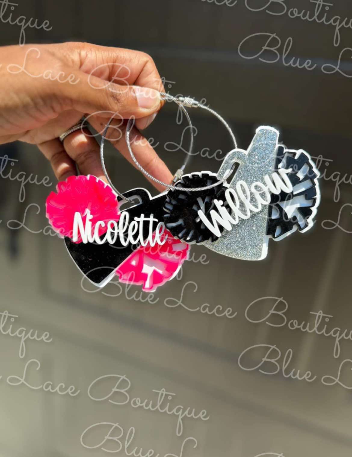 Custom Bag Tags *Ribbon included*
