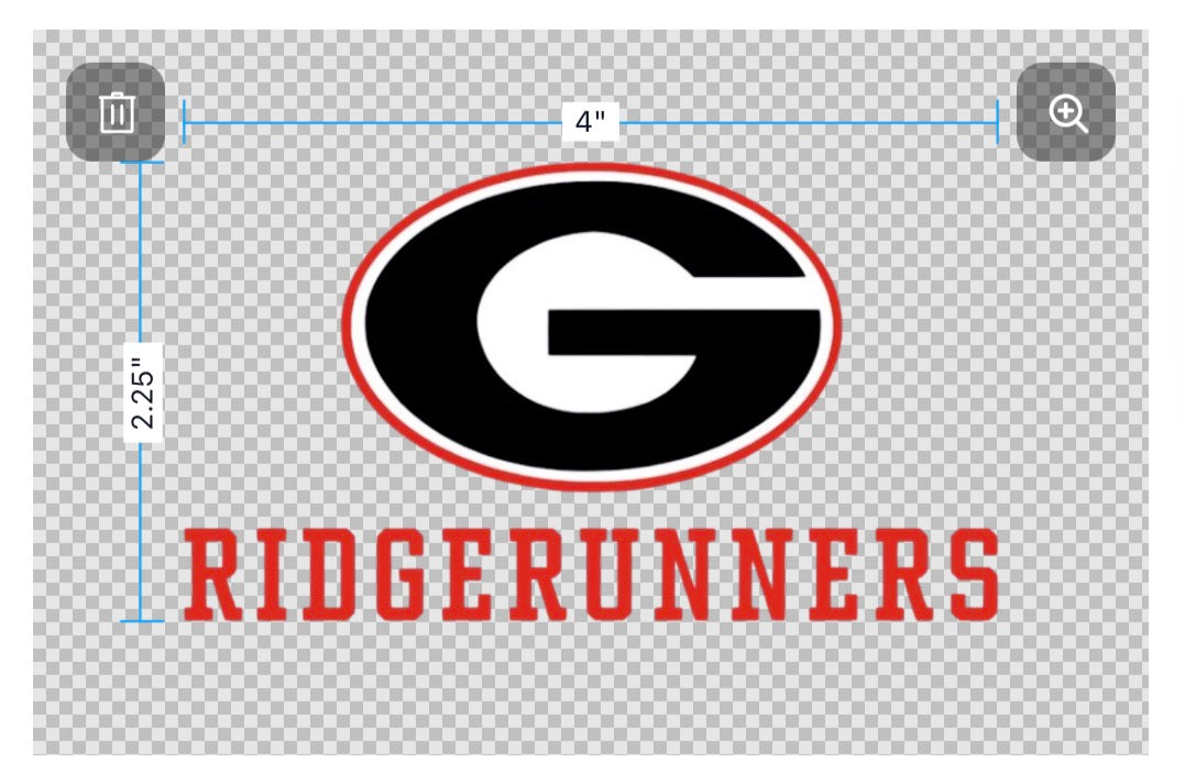 Grove Ridgerunners Decal- 6th Grade