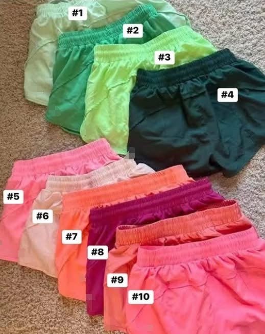 Lemon Shorts- Spring Colors