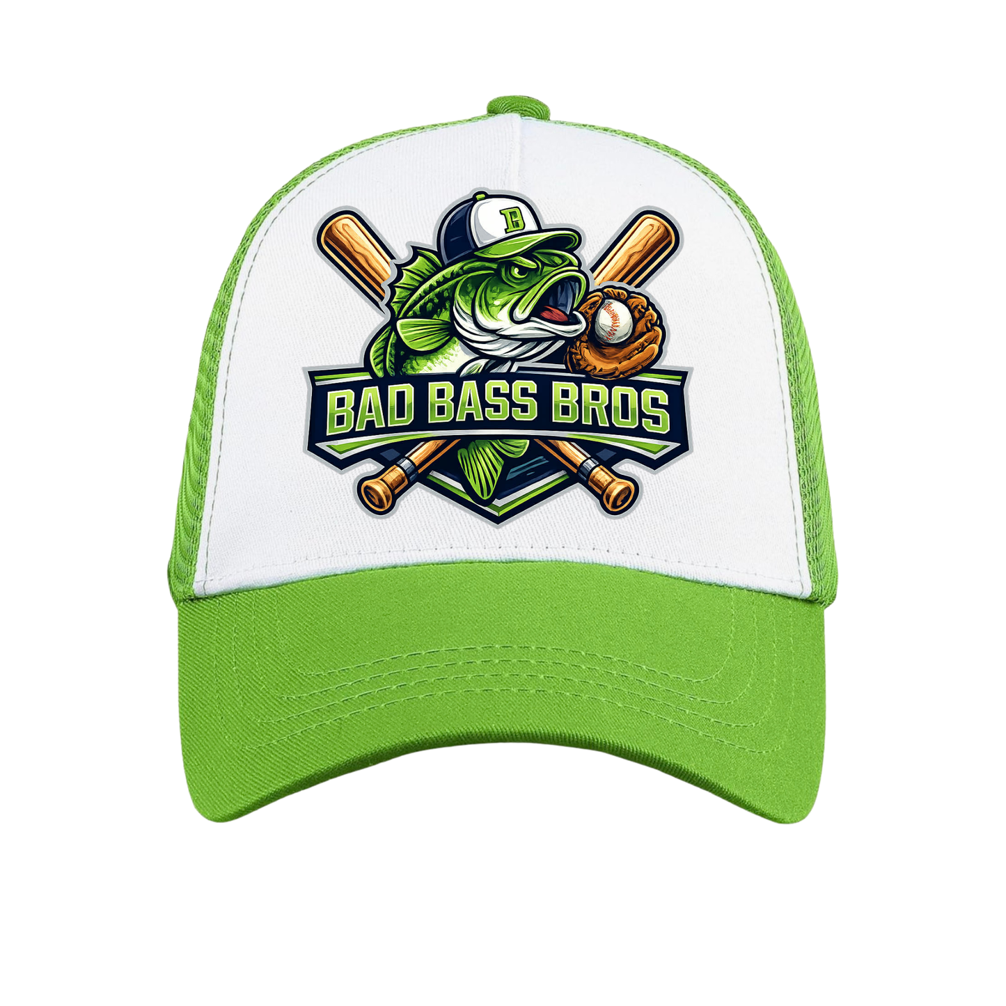 Bad Bass Green Hat