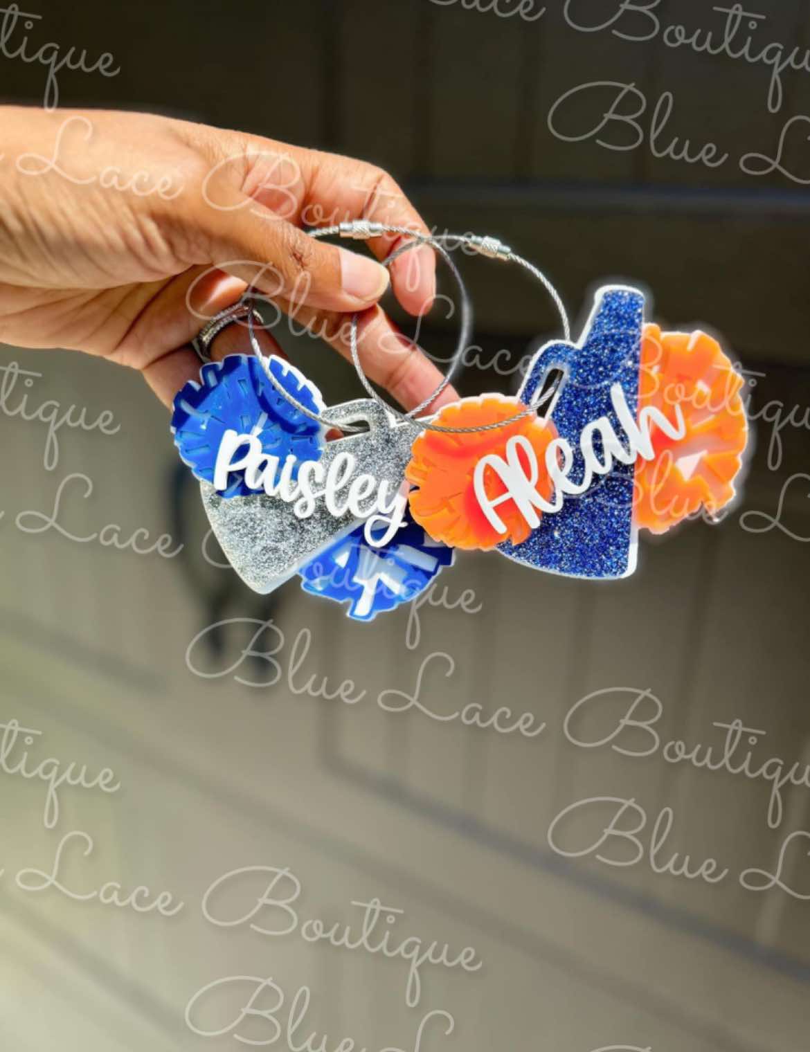 Custom Bag Tags *Ribbon included*