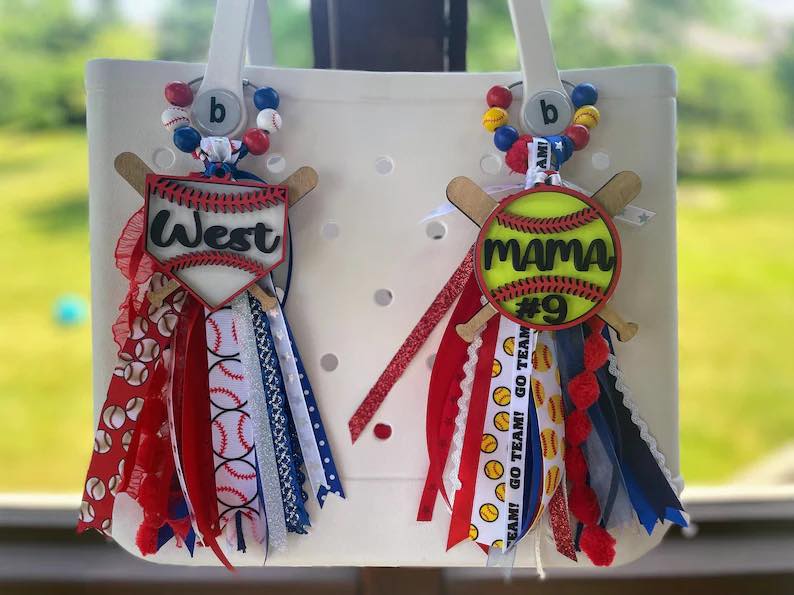 Custom Bag Tags *Ribbon included*