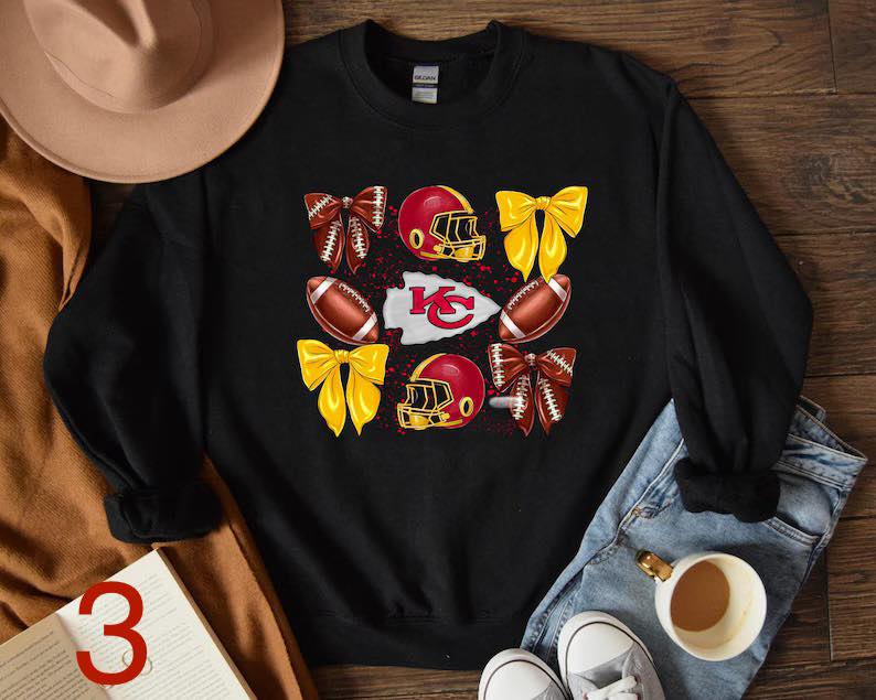 KC Chiefs Sweatshirt & Beanie Bundle