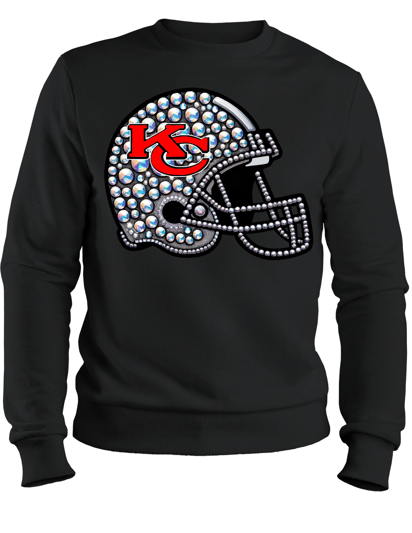 KC Rhinestone Helmet