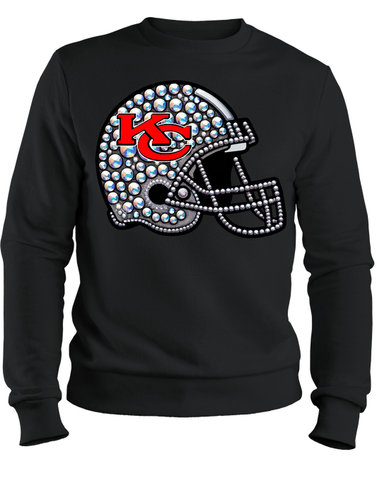 KC Rhinestone Helmet