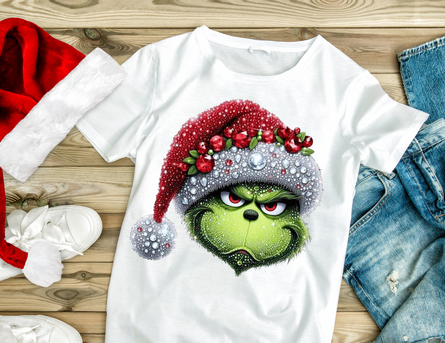 Rhinestone Grinch