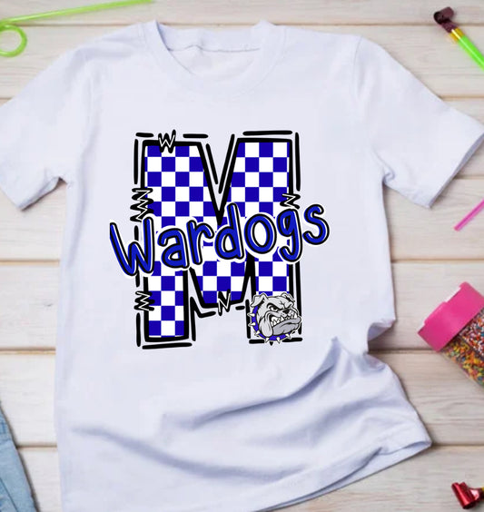 Checkered School Initial