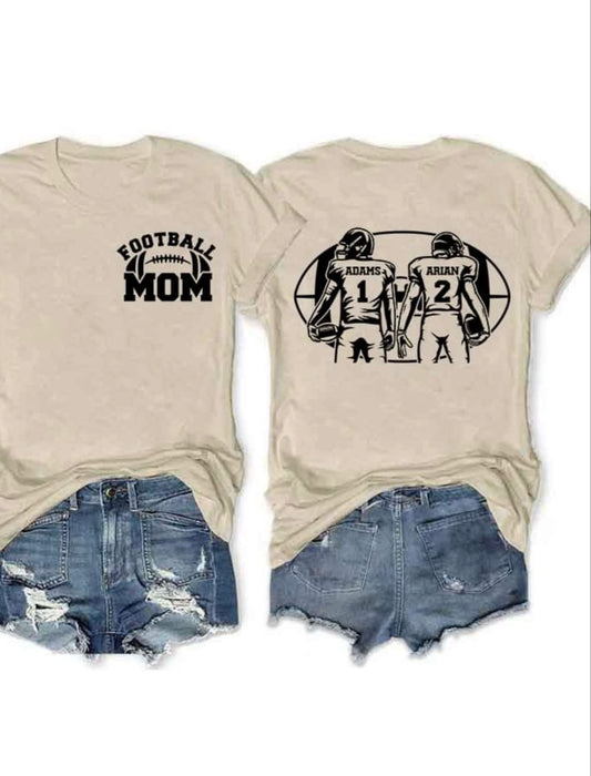 Football Mom- Players On Back