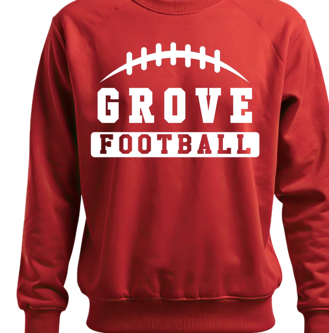 Grove Football Sweatshirt- 4th Grade