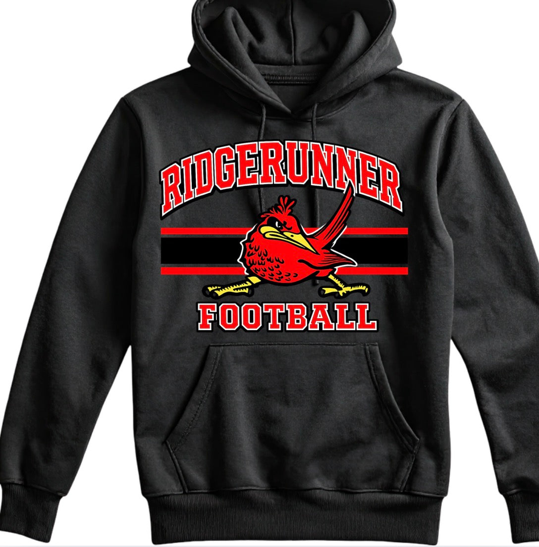 Ridgerunner Football Hoodie 3rd Grade