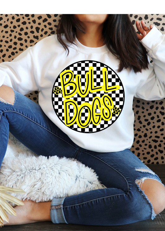 Checkered BULLDOGS