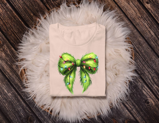 Grinch Bow