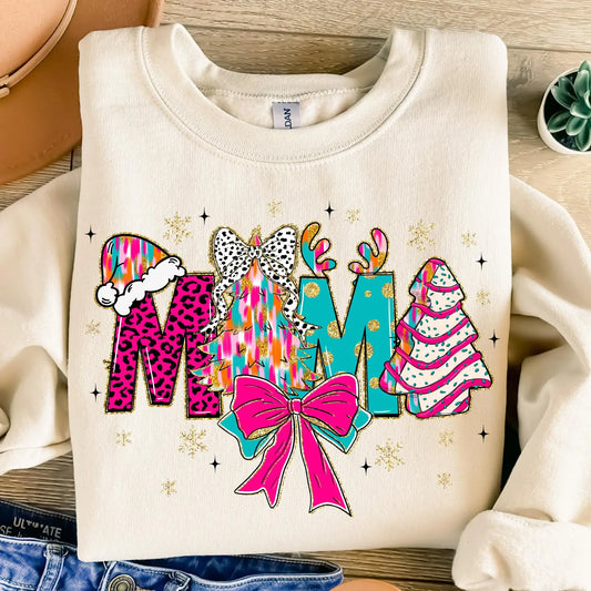 Mama w/Bright Croquette Bow